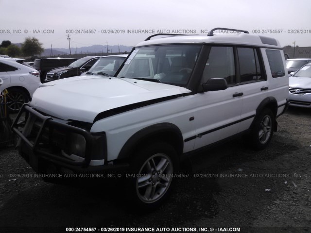 SALTY16443A824662 - 2003 LAND ROVER DISCOVERY II SE WHITE photo 2
