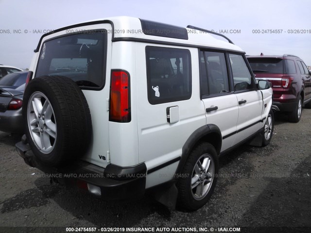 SALTY16443A824662 - 2003 LAND ROVER DISCOVERY II SE WHITE photo 4
