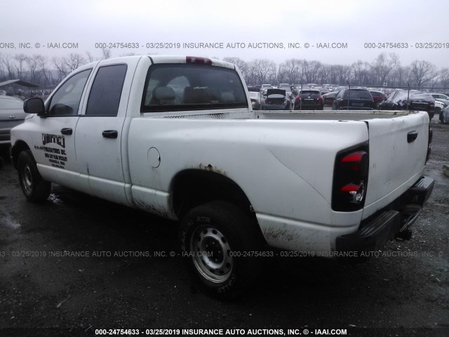 1D7HA18K48J120603 - 2008 DODGE RAM 1500 ST WHITE photo 3