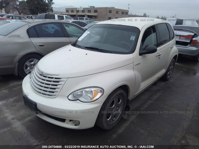 3A4FY58B56T336626 - 2006 CHRYSLER PT CRUISER TOURING WHITE photo 2