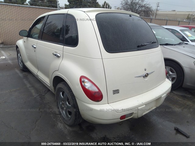 3A4FY58B56T336626 - 2006 CHRYSLER PT CRUISER TOURING WHITE photo 3