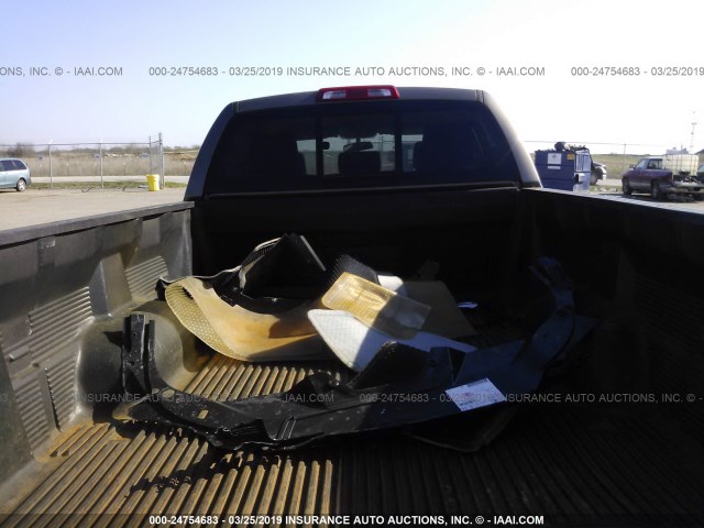 5TFRM5F18BX020693 - 2011 TOYOTA TUNDRA DOUBLE CAB SR5 GRAY photo 8