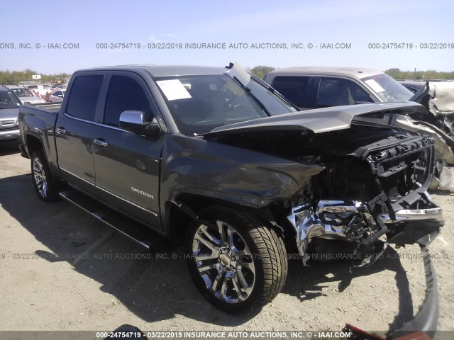 3GTP1NEC2HG349390 - 2017 GMC SIERRA C1500 SLT GRAY photo 1