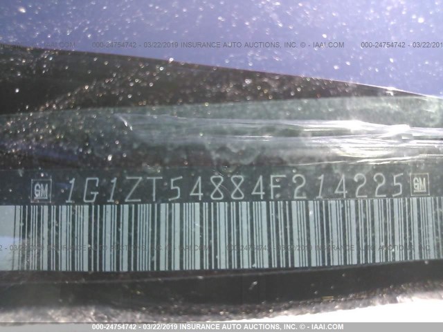 1G1ZT54884F214225 - 2004 CHEVROLET MALIBU LS RED photo 9