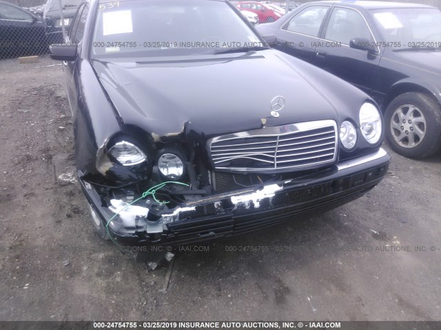 WDBJF65H0XA798846 - 1999 MERCEDES-BENZ E 320 BLACK photo 6