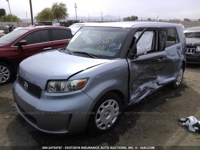 JTLZE4FE1A1109263 - 2010 TOYOTA SCION XB 银色 照片 2