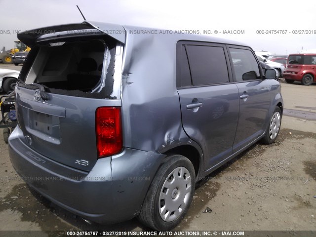 JTLZE4FE1A1109263 - 2010 TOYOTA SCION XB 银色 照片 4