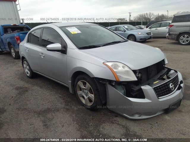 3N1AB61E58L663304 - 2008 NISSAN SENTRA 2.0/2.0S/2.0SL SILVER photo 1