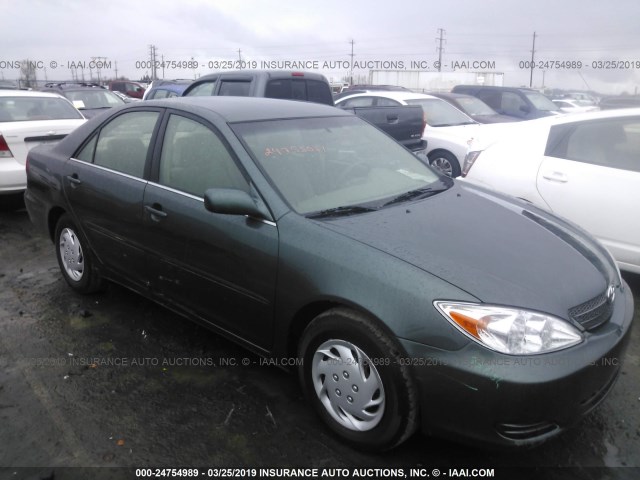 JTDBE32K340266516 - 2004 TOYOTA CAMRY LE/XLE Yaşıl foto 1