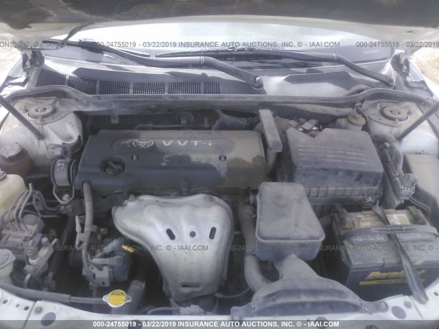 4T1BE46K98U781854 - 2008 TOYOTA CAMRY CE/LE/XLE/SE 白色 照片 10