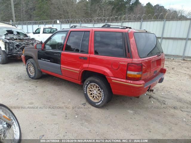 1J4GZ78S2SC623361 - 1995 JEEP GRAND CHEROKEE LIMITED/ORVIS RED photo 3