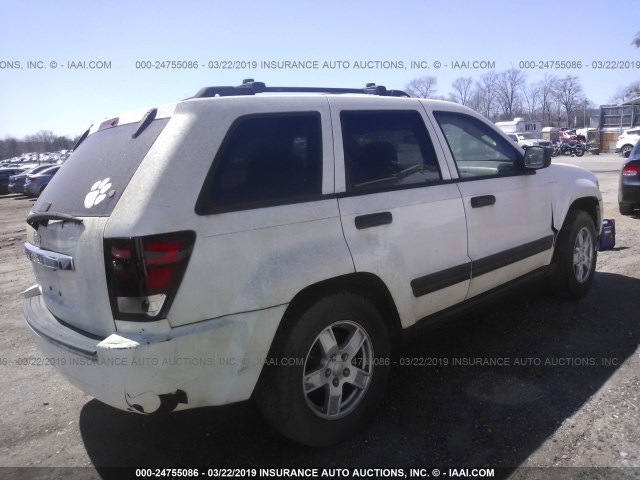 1J4GS48K66C110638 - 2006 JEEP GRAND CHEROKEE LAREDO/COLUMBIA/FREEDOM 白色 照片 4