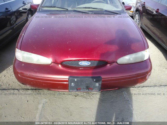 3FALP6539TM141560 - 1996 FORD CONTOUR GL/SPORT RED photo 6