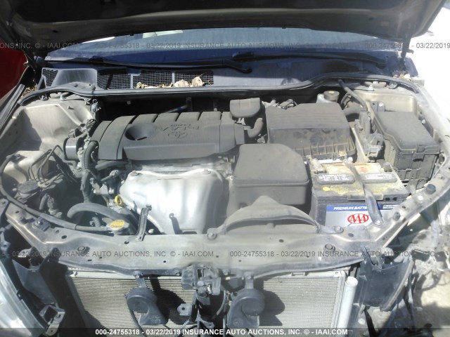 4T3BA3BB7AU011869 - 2010 TOYOTA VENZA GOLD photo 10