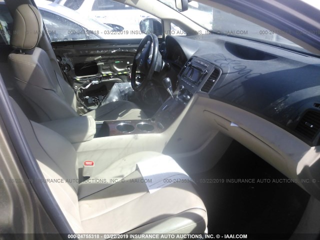 4T3BA3BB7AU011869 - 2010 TOYOTA VENZA GOLD photo 5