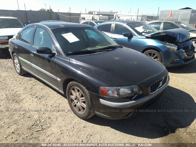 YV1RS59VX42364170 - 2004 VOLVO S60 2.5T BLACK photo 1