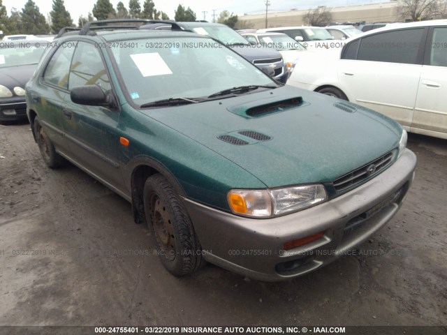 JF1GF4859XH810507 - 1999 SUBARU IMPREZA OUTBACK SPORT GREEN photo 1