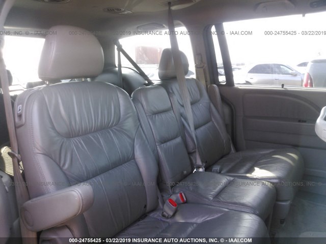 5FNRL3H64AB085209 - 2010 HONDA ODYSSEY EXL GRAY photo 8