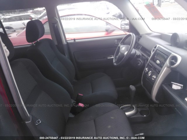 JTLKT324150175466 - 2005 TOYOTA SCION XB 红色 照片 5