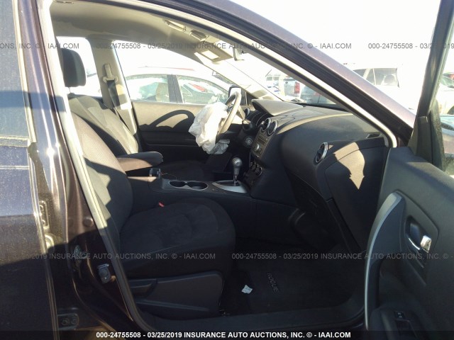 JN8AS5MV6DW642988 - 2013 NISSAN ROGUE S/SV BURGUNDY photo 5