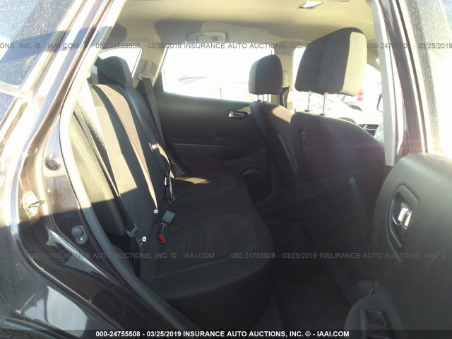 JN8AS5MV6DW642988 - 2013 NISSAN ROGUE S/SV BURGUNDY photo 8