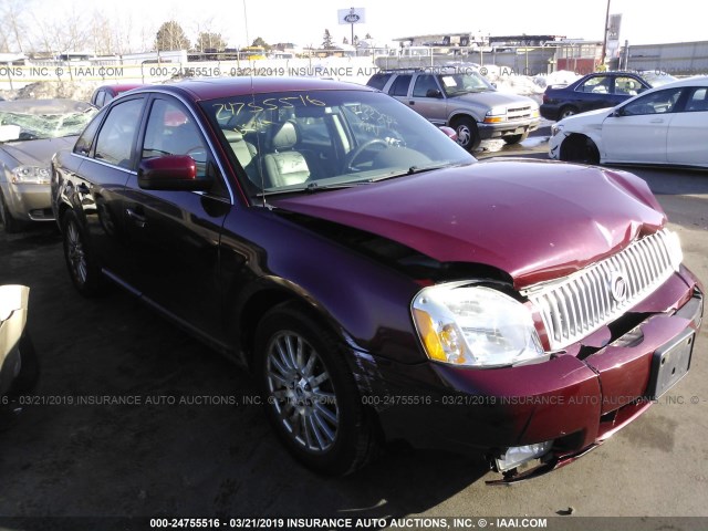 1MEFM42106G618560 - 2006 MERCURY MONTEGO PREMIER RED photo 1