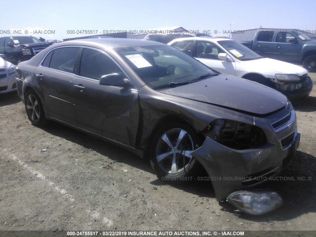 1G1ZC5EU9BF333135 - 2011 CHEVROLET MALIBU 1LT 棕色 照片 1
