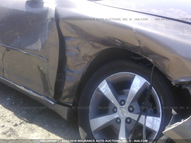 1G1ZC5EU9BF333135 - 2011 CHEVROLET MALIBU 1LT 棕色 照片 6