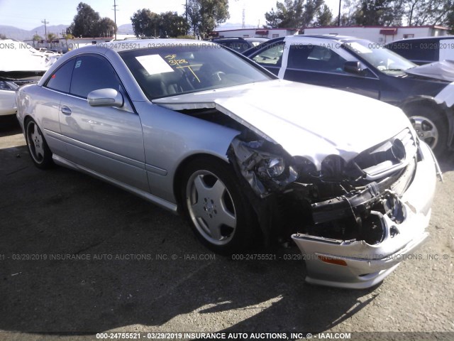 WDBPJ75JX2A025957 - 2002 MERCEDES-BENZ CL 500 GRAY photo 1