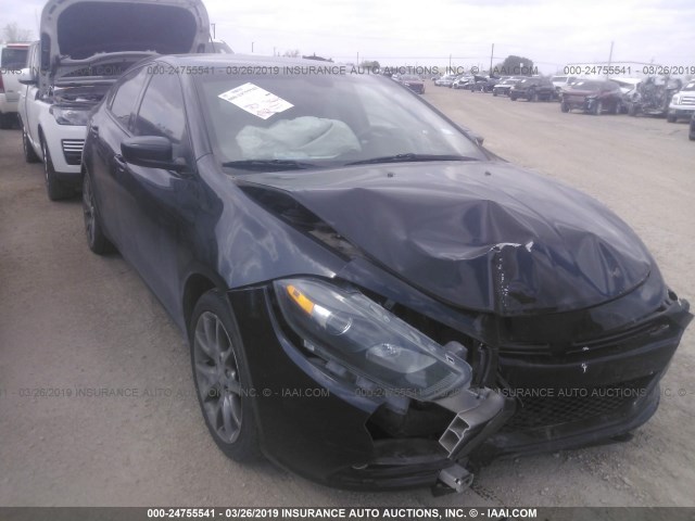 1C3CDFBB7FD111461 - 2015 DODGE DART SXT BLACK photo 6