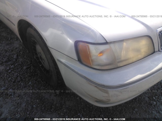 JNKBY31D0VM006710 - 1997 INFINITI Q45 T WHITE photo 6