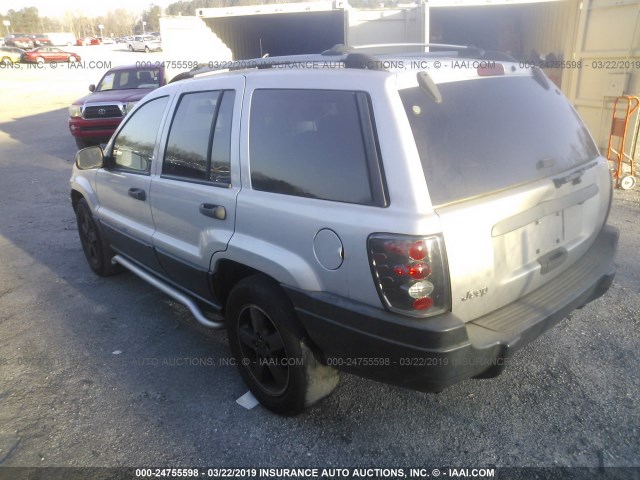 1J4GX48S64C152581 - 2004 JEEP GRAND CHEROKEE LAREDO/COLUMBIA/FREEDOM 银色 照片 3