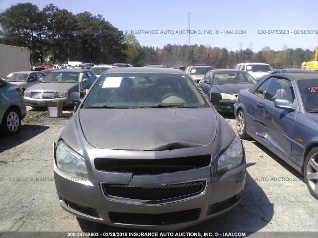 1G1ZA5EU4CF297426 - 2012 CHEVROLET MALIBU LS GRAY photo 6