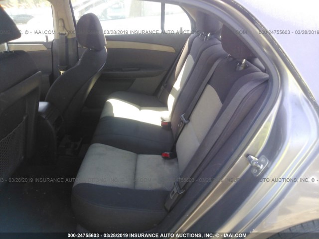 1G1ZA5EU4CF297426 - 2012 CHEVROLET MALIBU LS GRAY photo 8