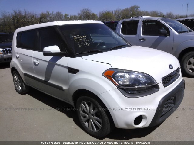 KNDJT2A62D7758574 - 2013 KIA SOUL +/!/SPORT WHITE photo 1