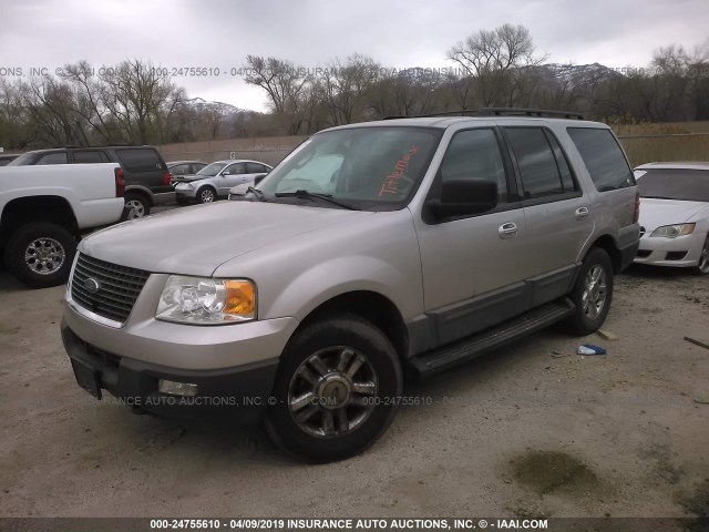 1FMPU16596LA54069 - 2006 FORD EXPEDITION XLT GOLD photo 2