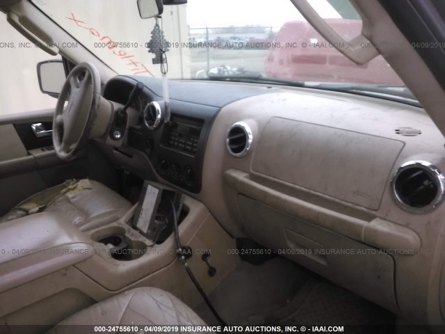 1FMPU16596LA54069 - 2006 FORD EXPEDITION XLT GOLD photo 5