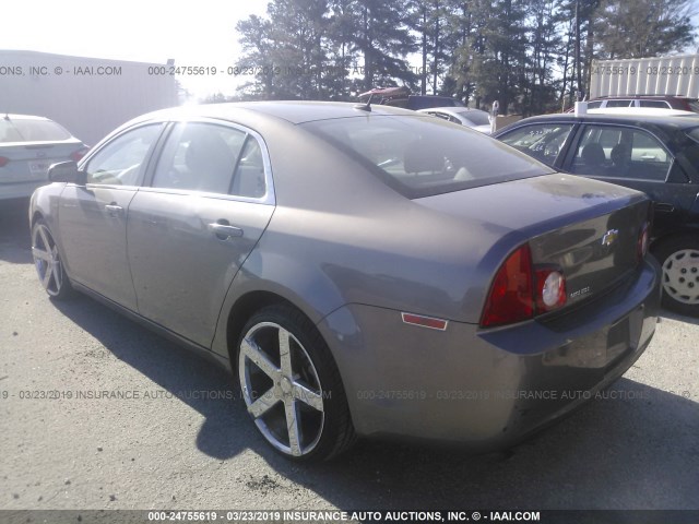 1G1ZB5E1XBF141831 - 2011 CHEVROLET MALIBU LS TAN photo 3