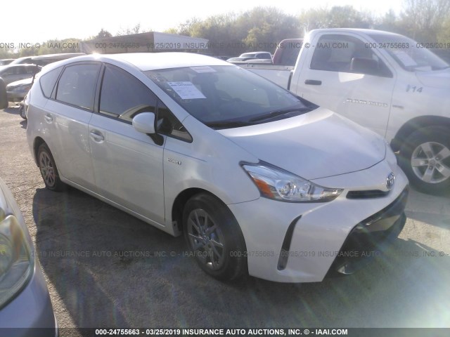 JTDZN3EU7GJ053482 - 2016 TOYOTA PRIUS V Champagne photo 1