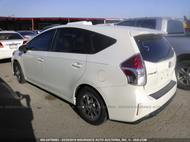 JTDZN3EU7GJ053482 - 2016 TOYOTA PRIUS V Champagne photo 3