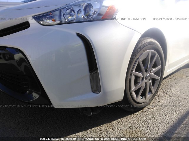 JTDZN3EU7GJ053482 - 2016 TOYOTA PRIUS V Champagne photo 6