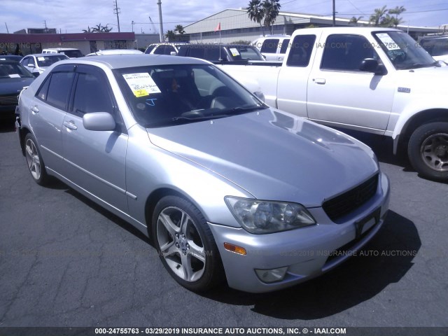 JTHBD182110027779 - 2001 LEXUS IS 300 SILVER photo 1