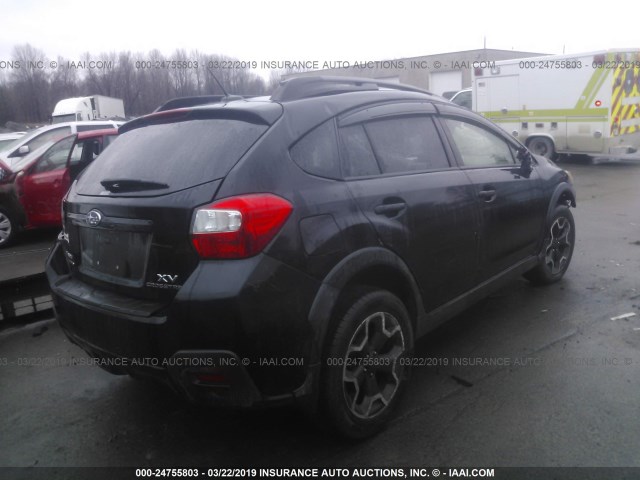 JF2GPAMCXF8223467 - 2015 SUBARU XV CROSSTREK 2.0 LIMITED BLACK photo 4