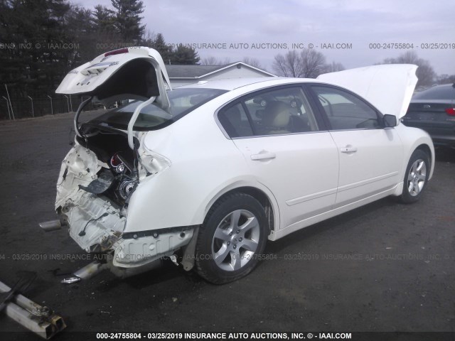 1N4AL21E29N494532 - 2009 NISSAN ALTIMA 2.5/2.5S WHITE photo 4