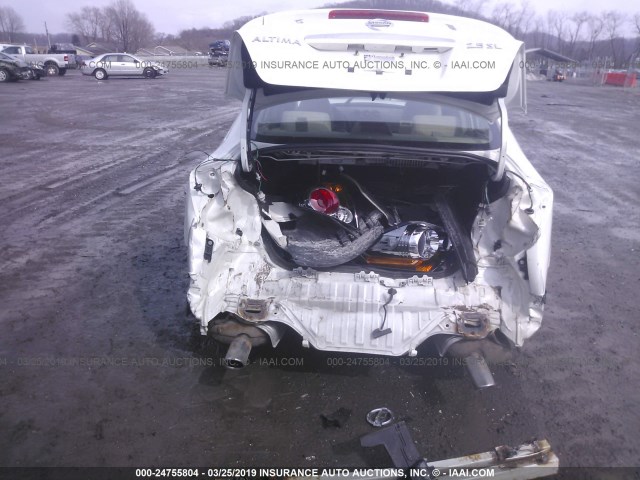 1N4AL21E29N494532 - 2009 NISSAN ALTIMA 2.5/2.5S WHITE photo 6