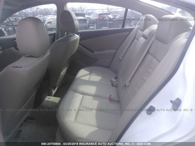 1N4AL21E29N494532 - 2009 NISSAN ALTIMA 2.5/2.5S WHITE photo 8