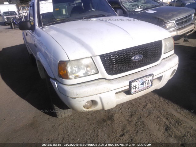 1FTYR10UX3TA25685 - 2003 FORD RANGER WHITE photo 6