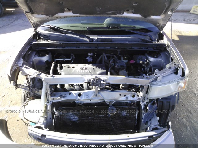 JTLKT324064112286 - 2006 TOYOTA SCION XB 灰色 照片 10