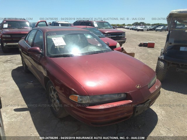 1G3WS52H21F214412 - 2001 OLDSMOBILE INTRIGUE GL RED photo 1