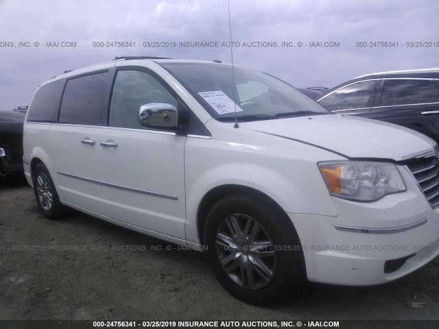 2A8HR64X58R714414 - 2008 CHRYSLER TOWN & COUNTRY LIMITED WHITE photo 1